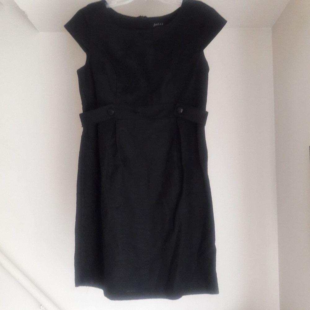Joe & i Cotton Black Floral  Dress